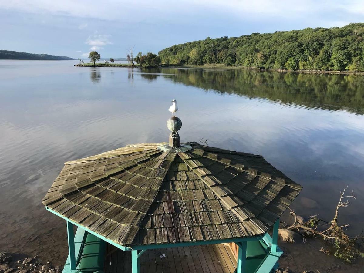 Hudson Riverfront Home Catskill Exterior foto