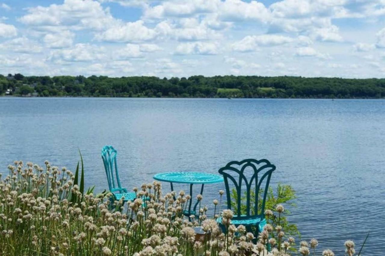 Hudson Riverfront Home Catskill Exterior foto