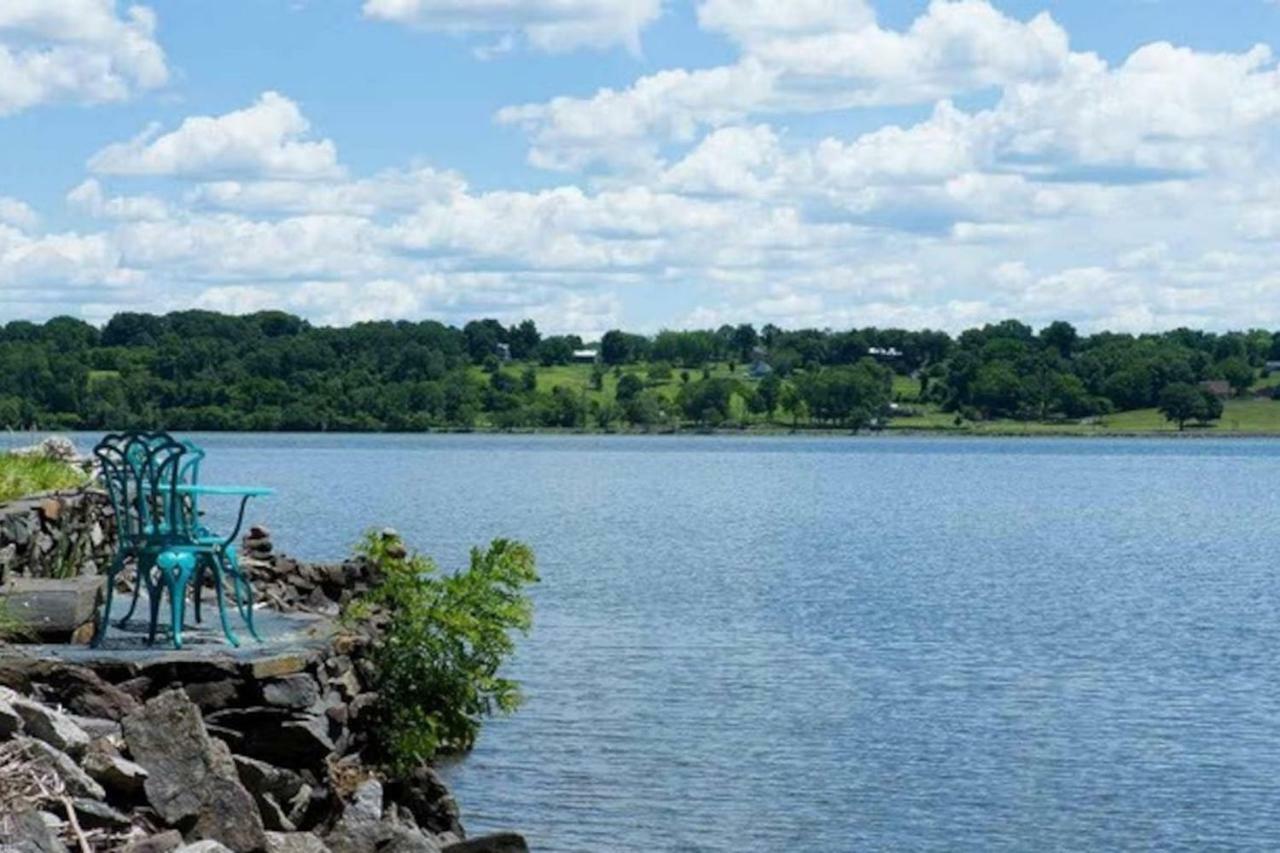Hudson Riverfront Home Catskill Exterior foto